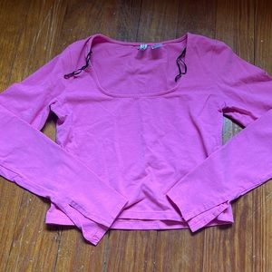 Pink Long sleeve Top